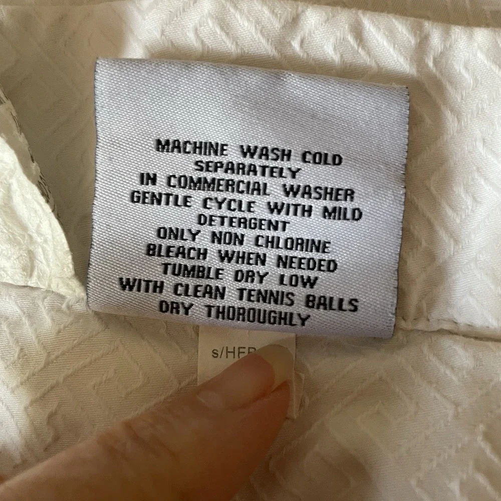 Hotel‎ Collection Hungarian Down Quilted Comforter Full/Queen White Pima Cotton